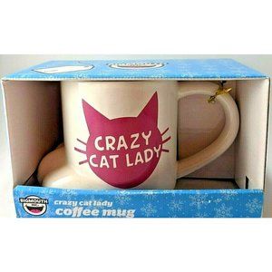 NEW Authentic BigMouth Crazy Cat Lady Mug/Cup